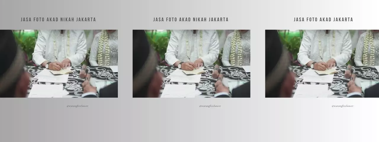 Jasa Foto Akad Nikah Jakarta