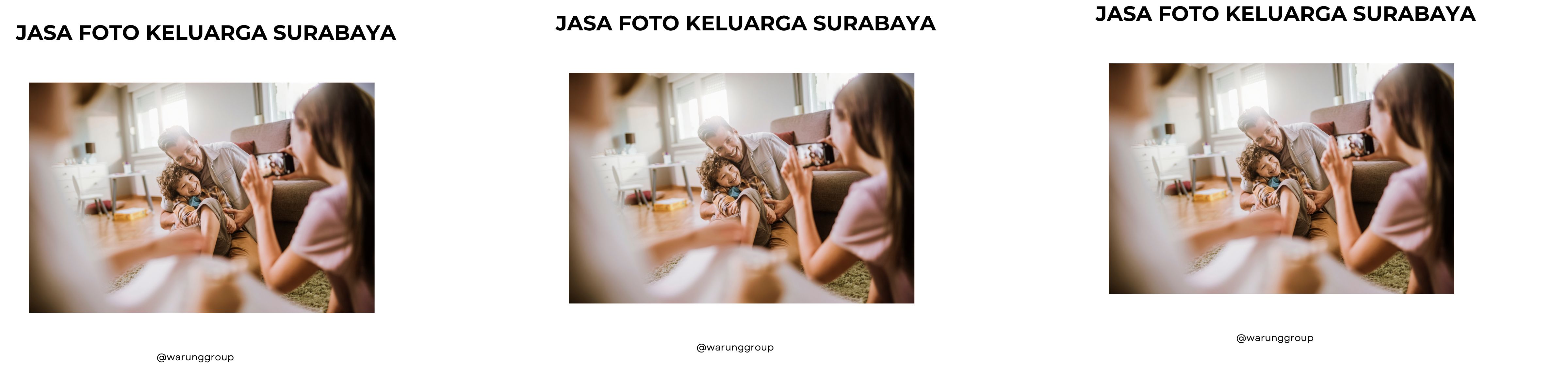 Jasa Foto Keluarga Surabaya