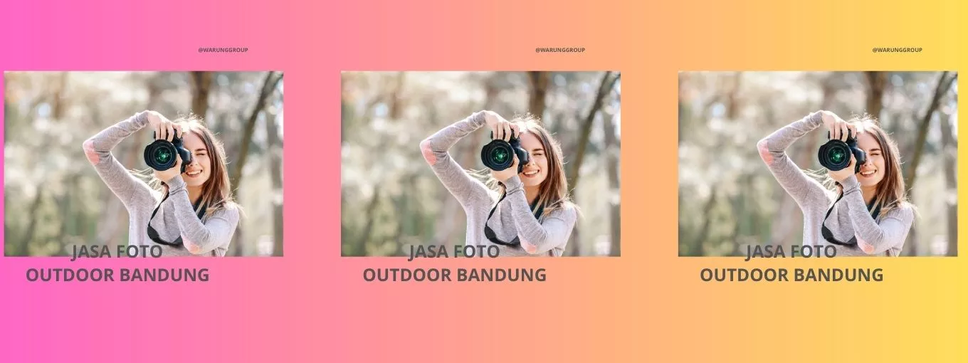 Jasa Foto Outdoor Bandung