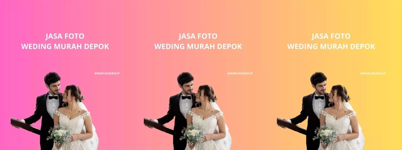 Jasa Foto Wedding Murah Depok