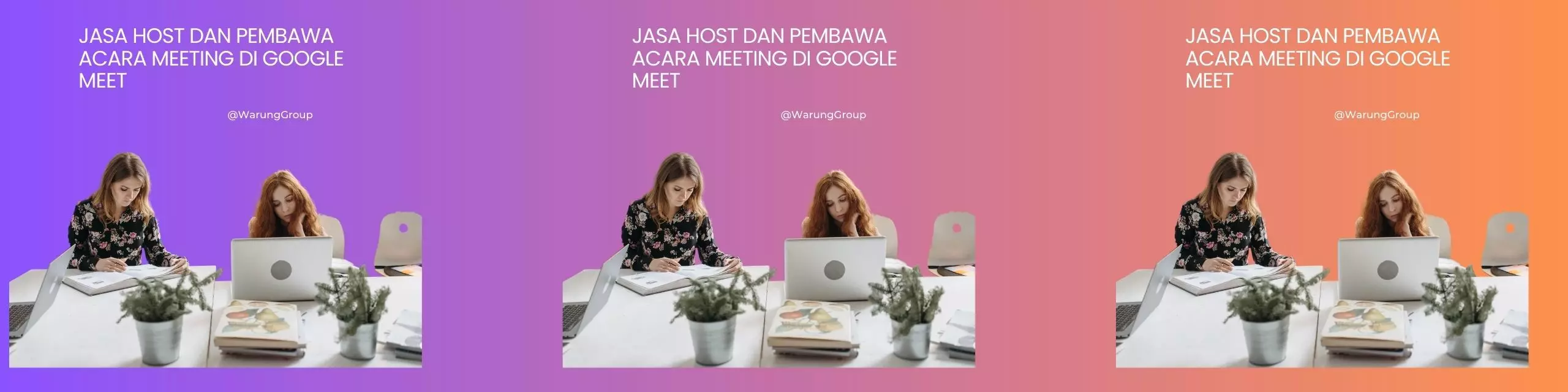 Jasa Host dan Pembawa Acara Meeting di Google Meet