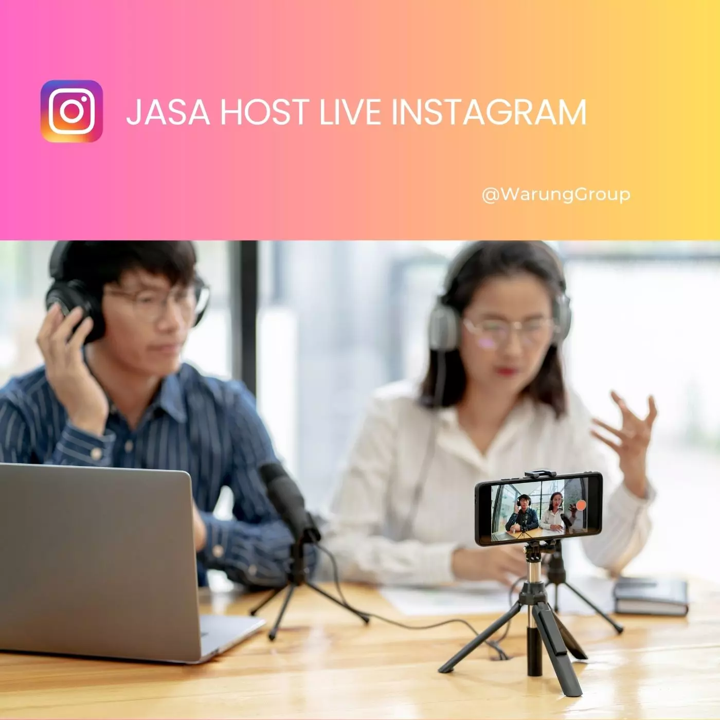 Pengertian Jasa Host Live Instagram