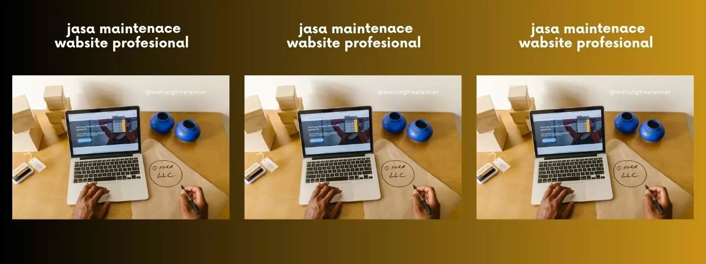 Jasa Maintenance Website Profesional