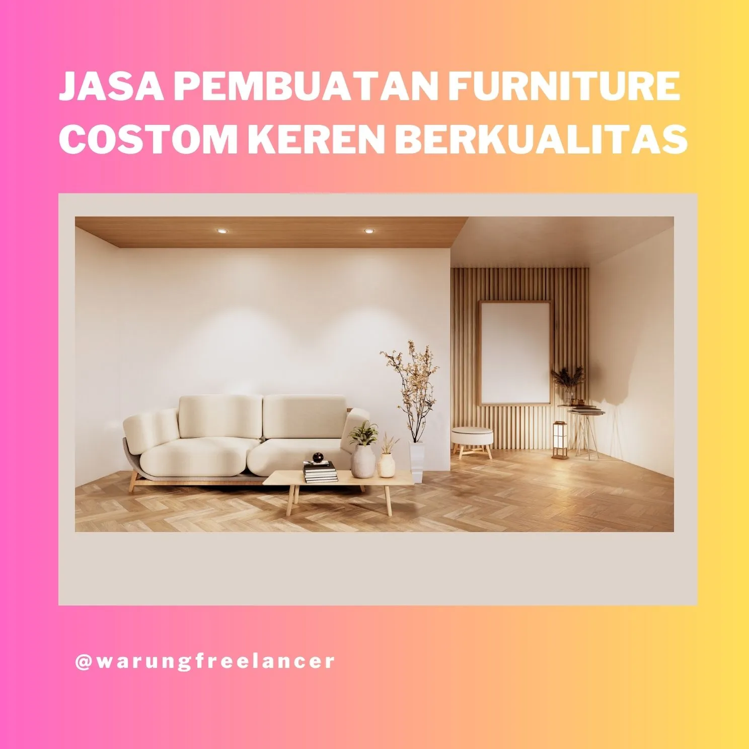 Jasa Pembuatan Furniture Custom Keren Berkualitas