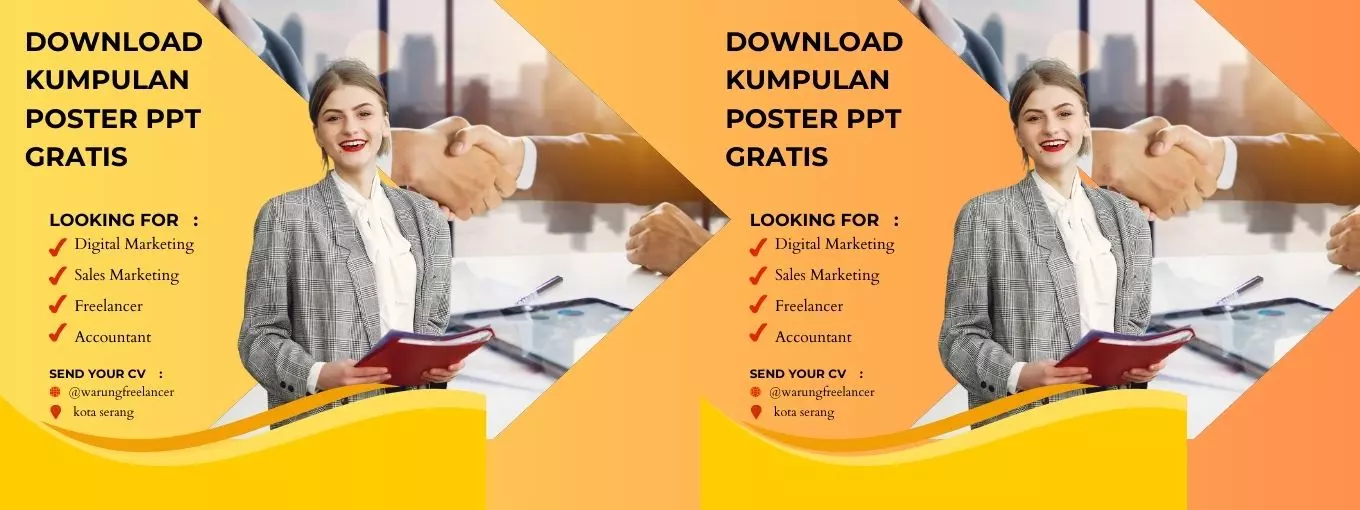 Template Poster PPT