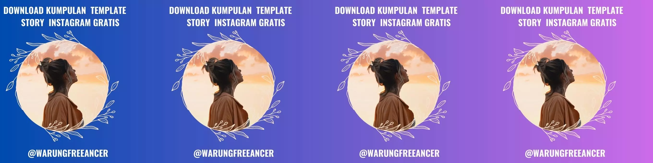 Template Story Instagram Coming Soon