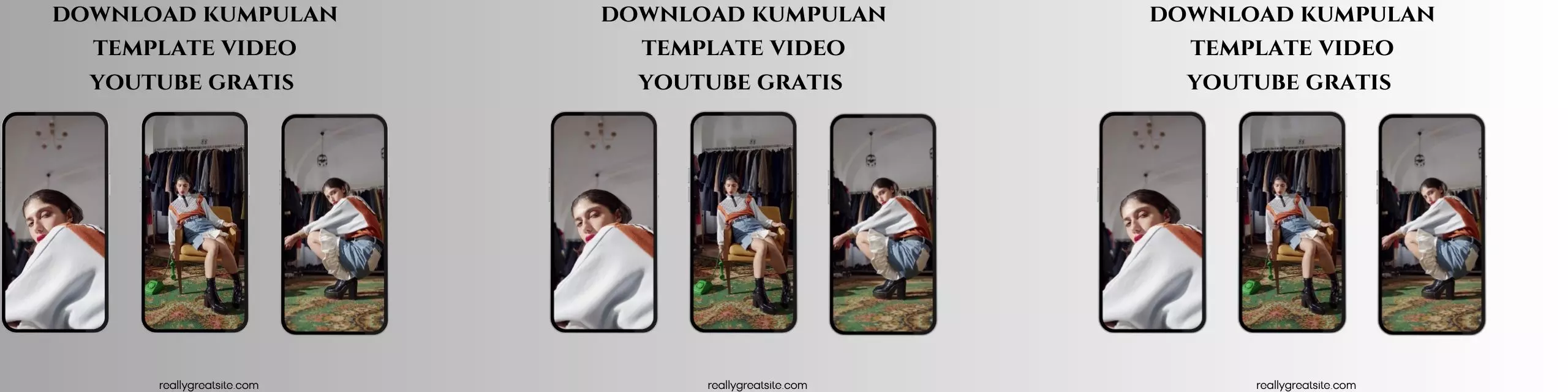 Template Video Youtube