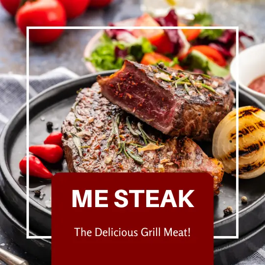 Template Feed Instagram Me Steak
