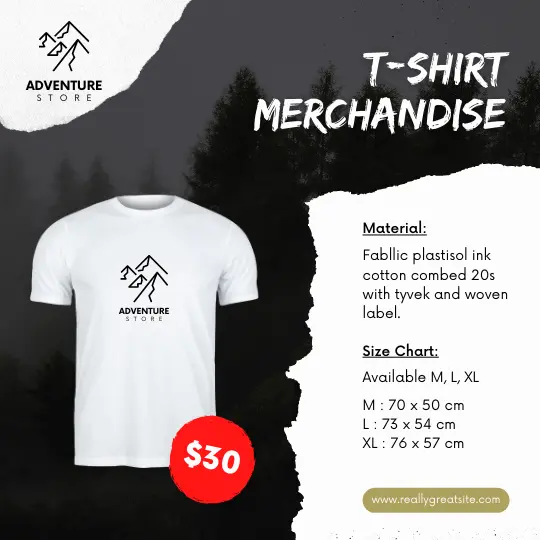 Template Feed Instagram T-shirt Merchandise